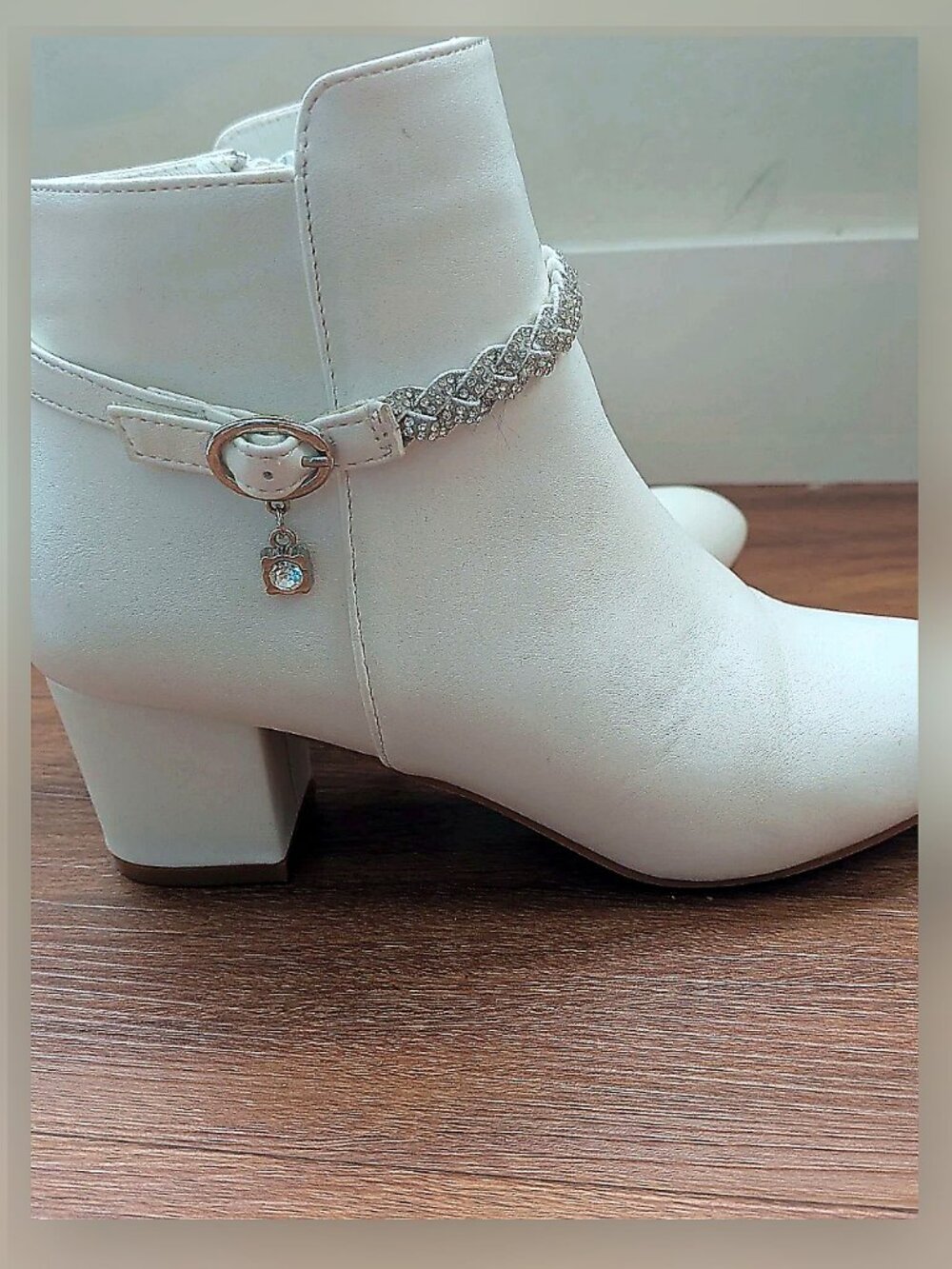White Ankle Boots